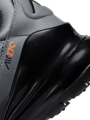 Nike Black/Grey Air Max 270 Trainers - Image 10 of 11