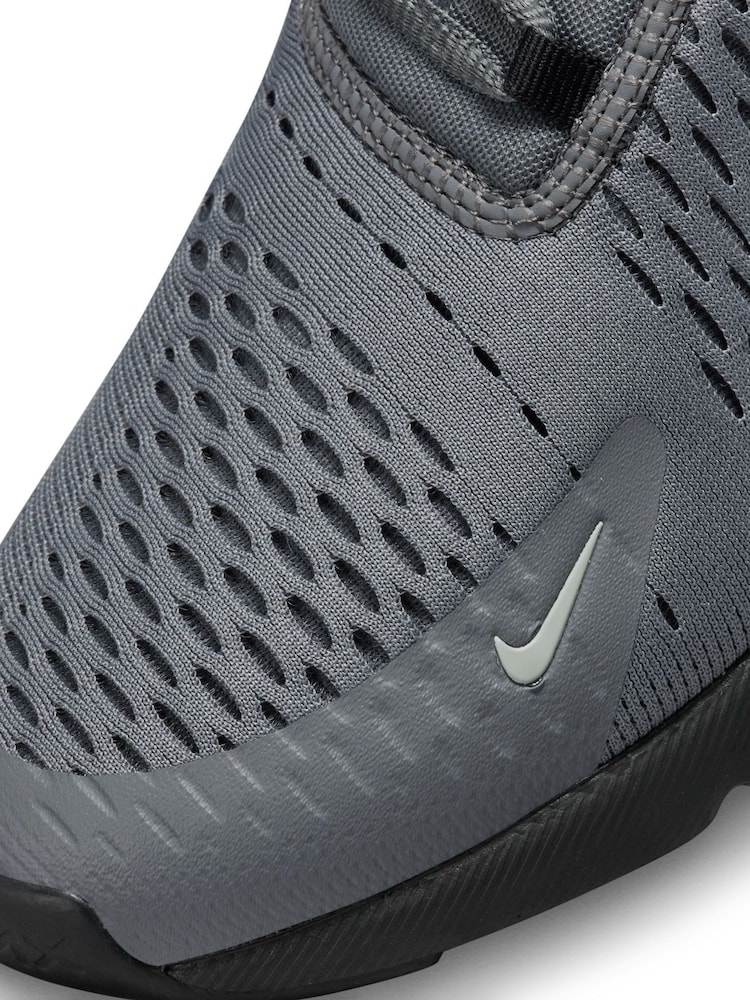 Nike Black/Grey Air Max 270 Trainers - Image 11 of 11