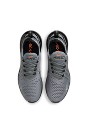 Nike Black/Grey Air Max 270 Trainers - Image 8 of 11