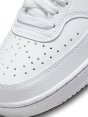 Nike White Court Vision Low Trainers United in Victory - Image 11 of 12