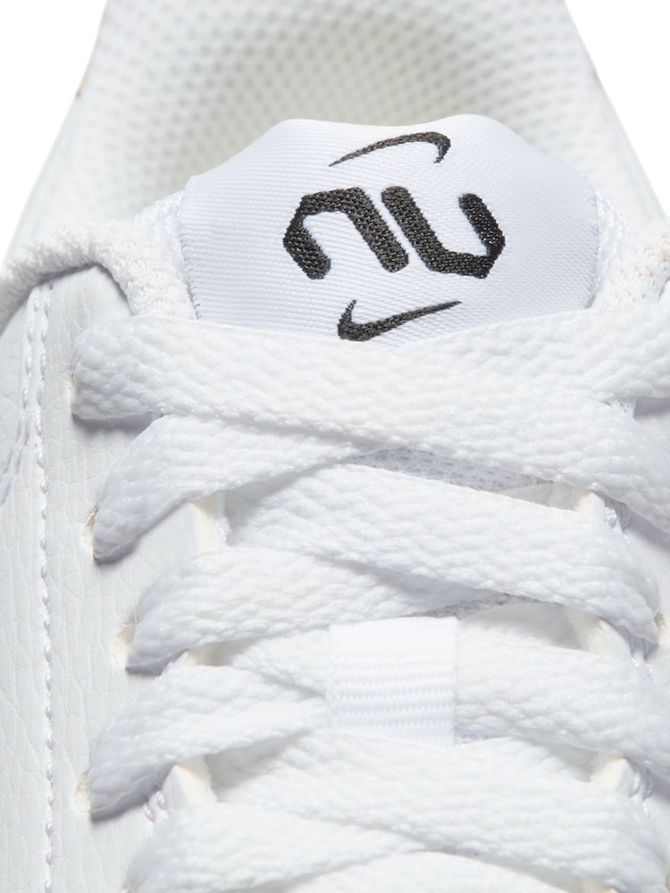 Nike White Court Vision Low Trainers United in Victory - Image 12 of 12