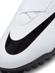 Nike Red Kids Zoom Mercurial Vapor 15 Turf Football Boots - Image 10 of 10