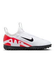 Nike Red Kids Zoom Mercurial Vapor 15 Turf Football Boots - Image 3 of 10