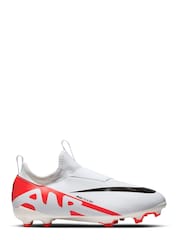 Nike Red Kids Zoom Mercurial Vapor 15 Academy Firm Ground Football Boots - Image 1 of 9