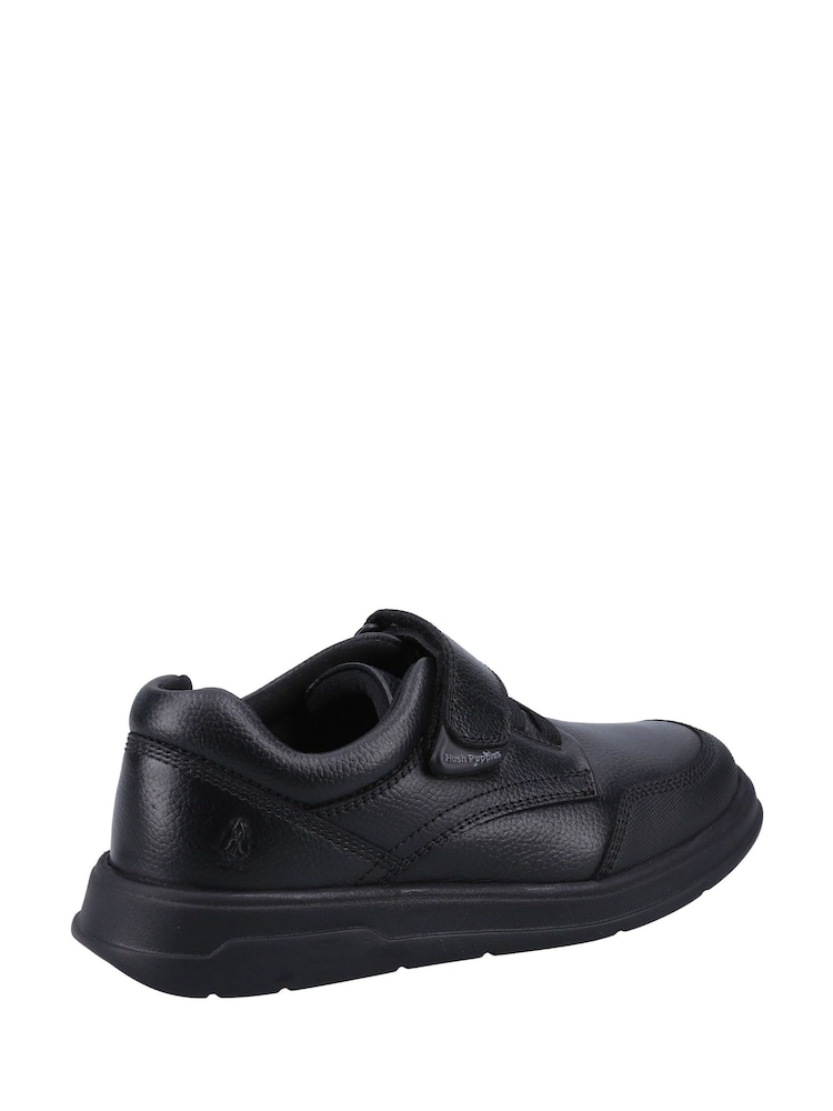 Hush Puppies Rowan Senior Black Shoes - Image 3 of 4