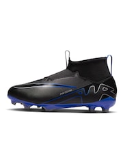 Черный - детские футбольные ботинки Nike Zoom Mercurial Superfly 9 Firm Ground - Image 4 of 11