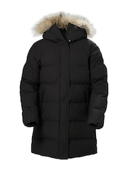 Helly Hansen Blossom Puffy Black Parka Jacket - Image 1 of 2