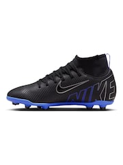 Nike Black Kids Mercurial Superfly 9 Club Firm Ground Football Boots - Image 4 of 12
