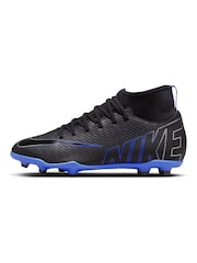 Nike Black Kids Mercurial Superfly 9 Club Firm Ground Football Boots - Image 5 of 12