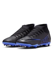 Nike Black Kids Mercurial Superfly 9 Club Firm Ground Football Boots - Image 6 of 12