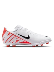 Nike Jr. Red Kids Mercurial Vapor 15 Club Firm Ground Football Boots - Image 2 of 11