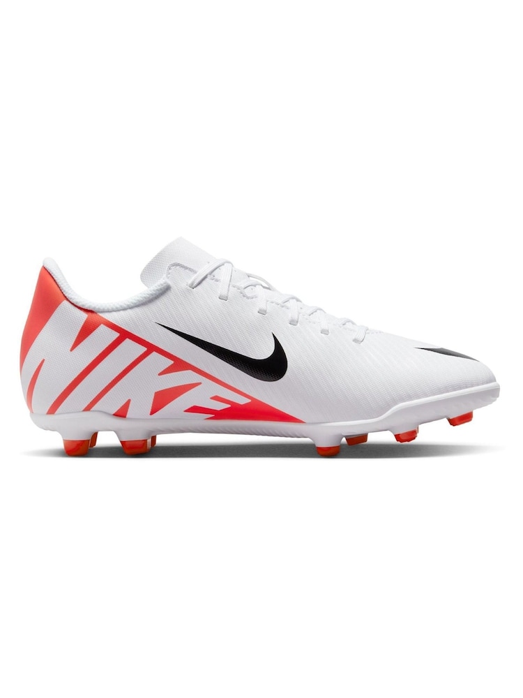 Nike Jr. Red Kids Mercurial Vapor 15 Club Firm Ground Football Boots - Image 2 of 11