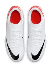 Nike Jr. Red Kids Mercurial Vapor 15 Club Firm Ground Football Boots - Image 7 of 11