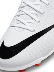 Nike Jr. Red Kids Mercurial Vapor 15 Club Firm Ground Football Boots - Image 9 of 11