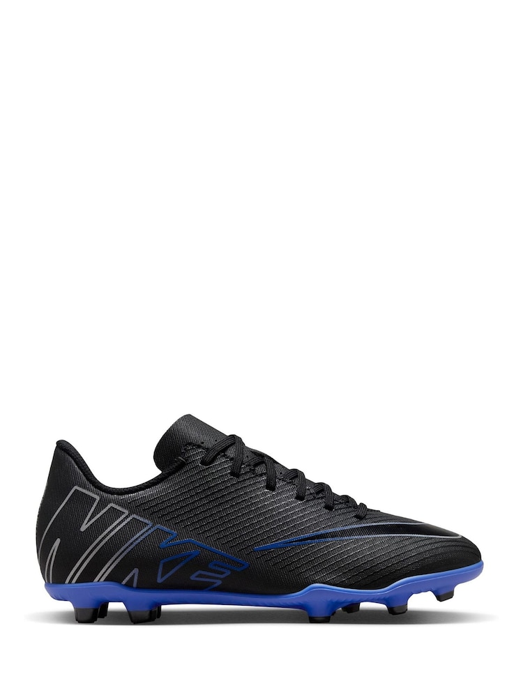 Nike Jr. Black Kids Mercurial Vapor 15 Club Firm Ground Football Boots - Image 1 of 12