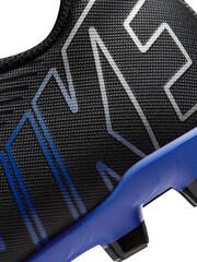 Nike Jr. Black Kids Mercurial Vapor 15 Club Firm Ground Football Boots - Image 11 of 12