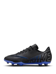 Nike Jr. Black Kids Mercurial Vapor 15 Club Firm Ground Football Boots - Image 2 of 12