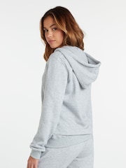 Gris claro - Sudadera con capucha y cremallera Club Leisure de Umbro - Imagen 3 de 5