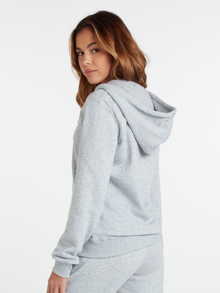 Umbro Light Grey Club Leisure Zip Through Hoodie - Image 3 of 5