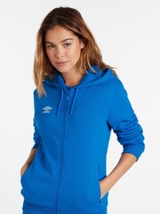 Umbro Blue Club Leisure Zip Through Hoodie - Image 1 of 5
