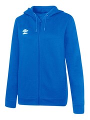 Umbro Blue Club Leisure Zip Through Hoodie - Image 5 of 5