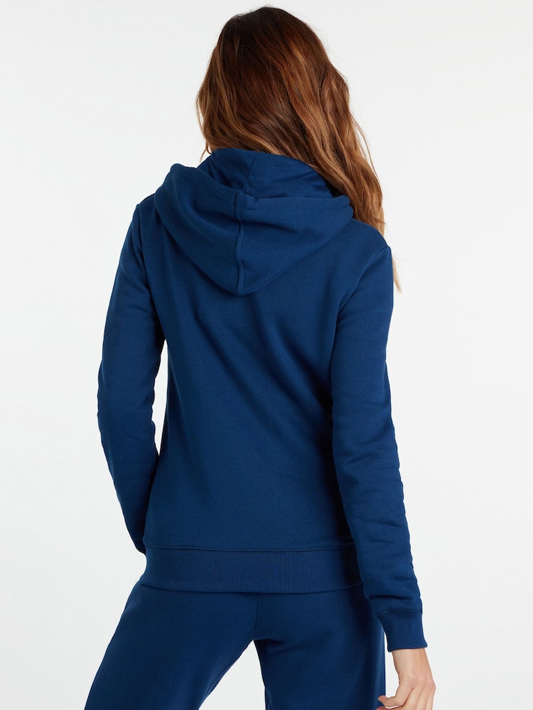 Umbro Dark Navy Blue Club Leisure Zip Through Hoodie - Image 3 of 6