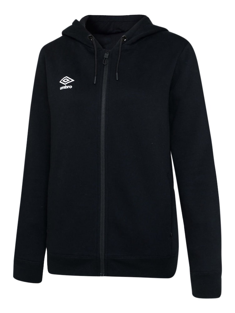 Umbro Black Club Leisure Zip Through Hoodie - Image 5 of 5