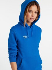 Umbro Blue Club Leisure Overhead Hoodie - Image 4 of 4