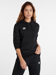 Negro - Sudadera con capucha sin cierres Club Leisure de Umbro - Imagen 1 de 5