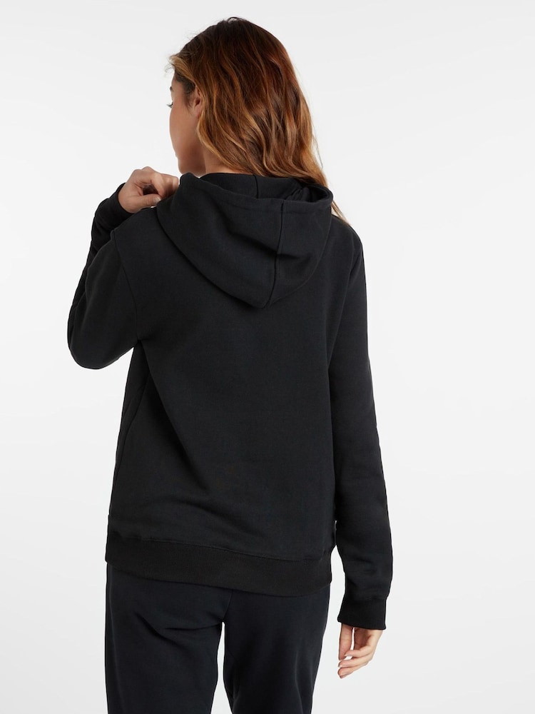 Negro - Sudadera con capucha sin cierres Club Leisure de Umbro - Imagen 2 de 5