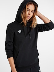 Negro - Sudadera con capucha sin cierres Club Leisure de Umbro - Imagen 3 de 5