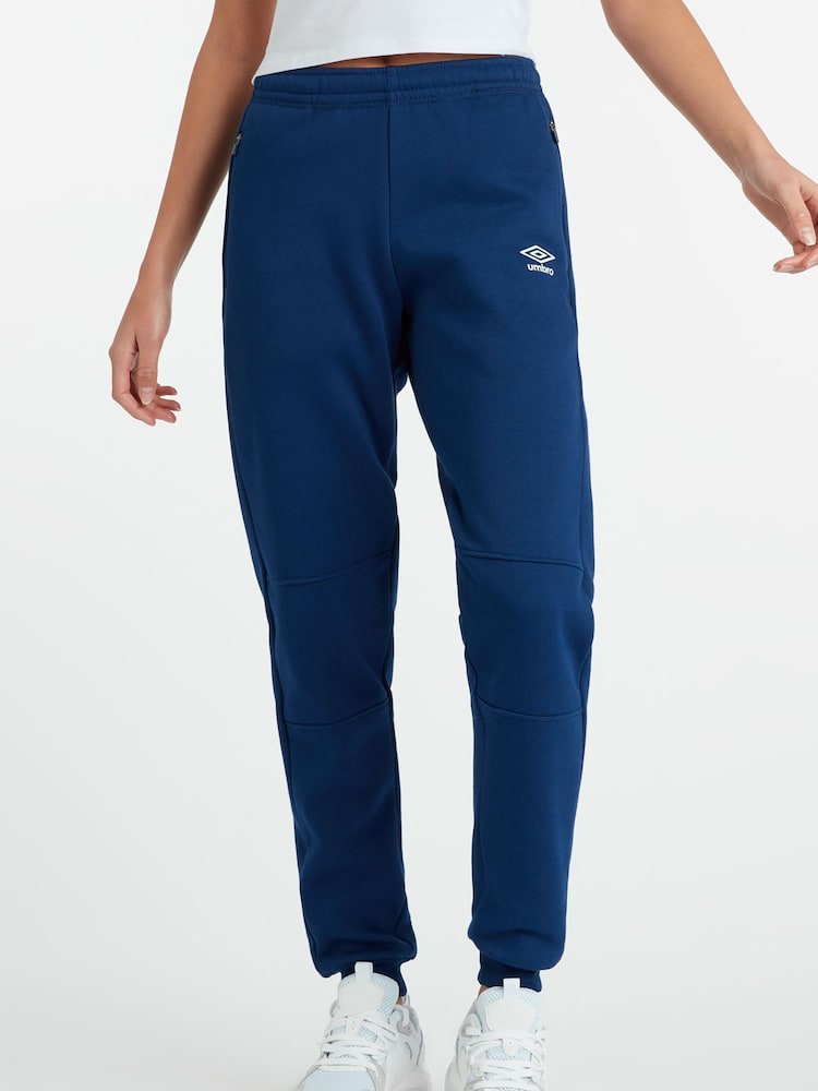 Umbro Dark Navy Blue Club Leisure Joggers - Image 3 of 4