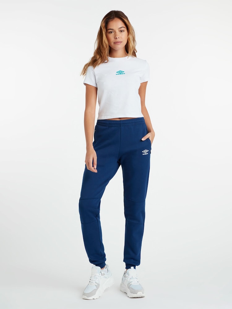 Umbro Dark Navy Blue Club Leisure Joggers - Image 4 of 4