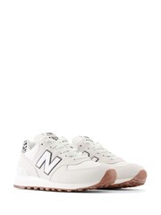 Белый леопард - Кроссовки New Balance 574 - Изображение 3 из 6