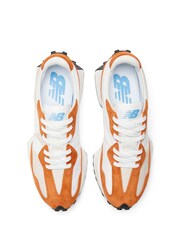 New Balance Cream/White Womens 327 Trainers - Image 5 of 8