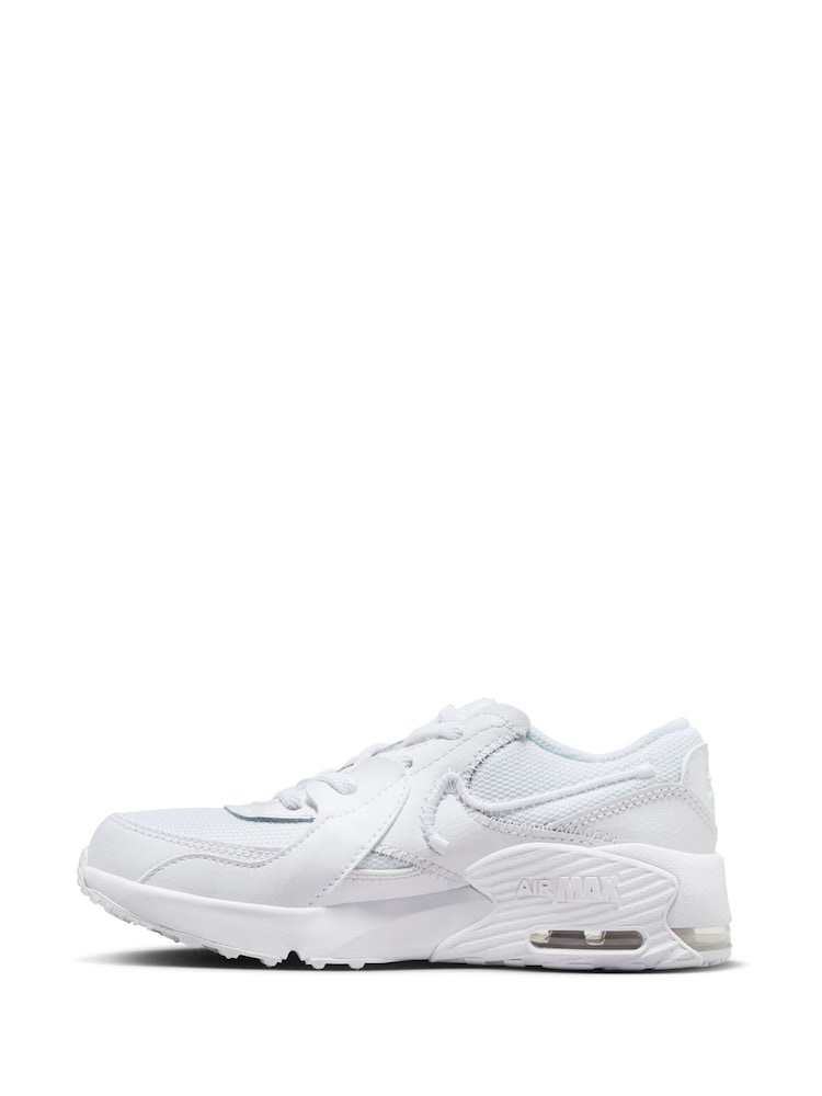 Nike White Junior Air Max Excee Trainers - Image 2 of 10