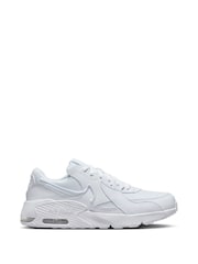 Nike White Junior Air Max Excee Trainers - Image 1 of 11