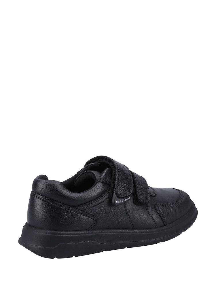 Hush Puppies Ryan Senior Black Shoes - Image 3 of 4