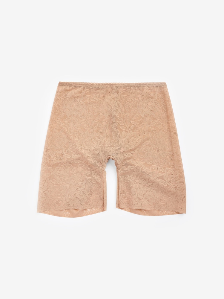 Nude Smoothing Lace Shorts - Image 4 of 4 Nude Smoothing Lace Shorts - Image 4 of 4