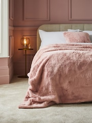 Soft To Touch Plush Faux Fur Throw - Image 2 of 5