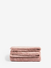 Soft To Touch Plush Faux Fur Throw - Image 4 of 5