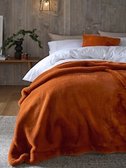 Soft To Touch Plush Faux Fur Throw - Image 1 of 2