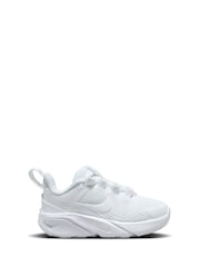 Nike White Infant Star Runner 4 Trainers - Image 1 of 7