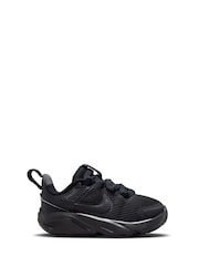 Nike Black Infant Star Runner 4 Trainers - Image 1 of 9