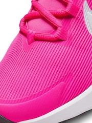 Nike Pink Youth Star Runner 4 Trainers - Image 11 of 11