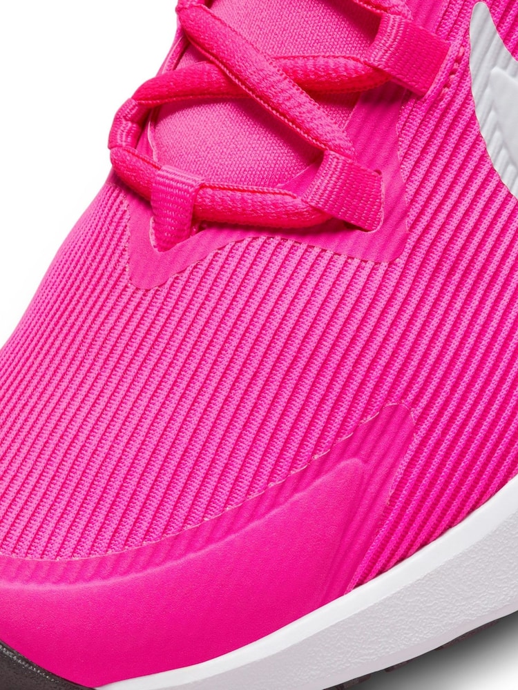 Nike Pink Youth Star Runner 4 Trainers - Image 11 of 11