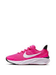 Nike Pink Youth Star Runner 4 Trainers - Image 2 of 11