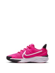 Nike Pink Youth Star Runner 4 Trainers - Image 5 of 11