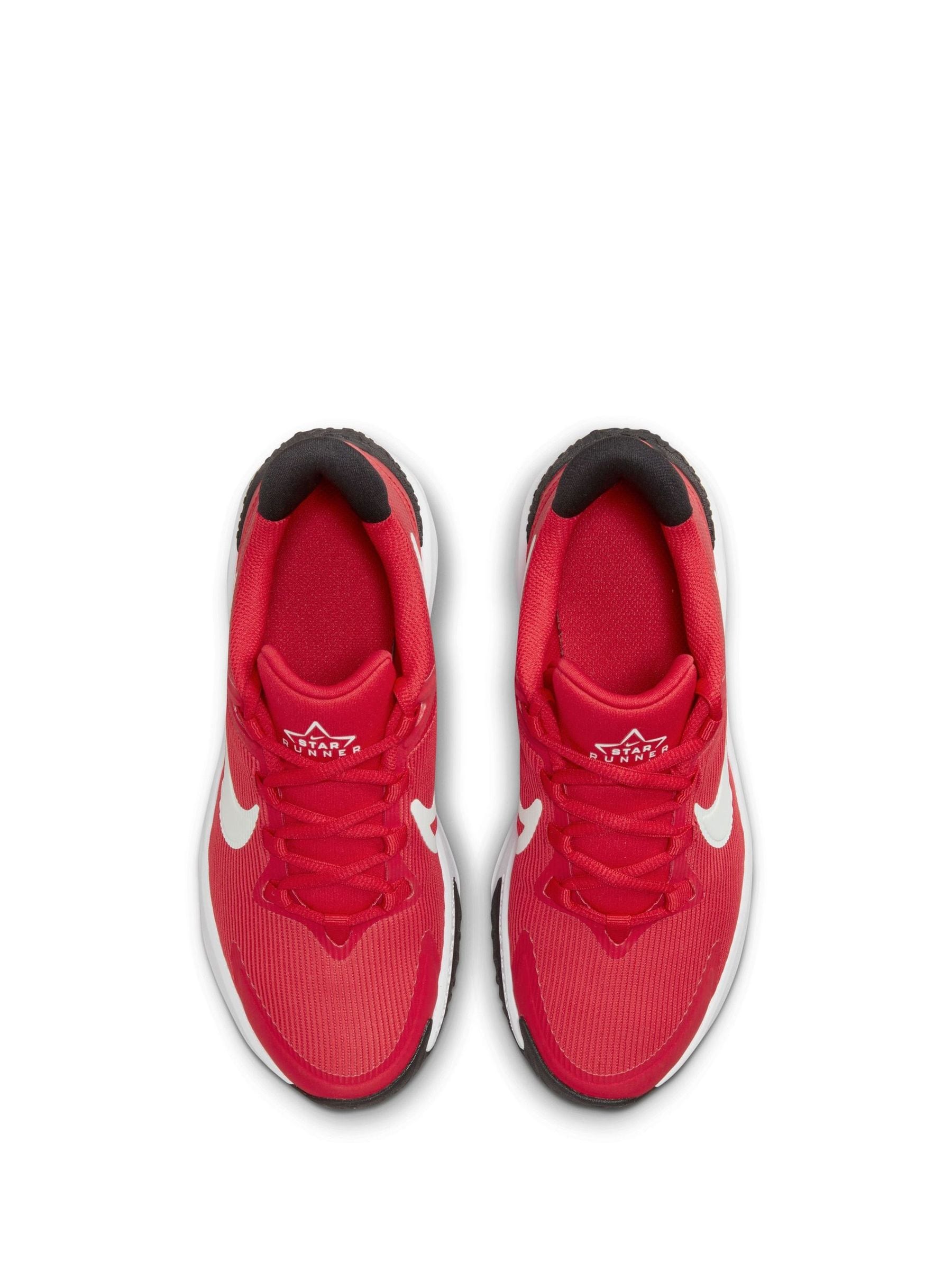 Red Nike Youth Star Runner 4 Trainers