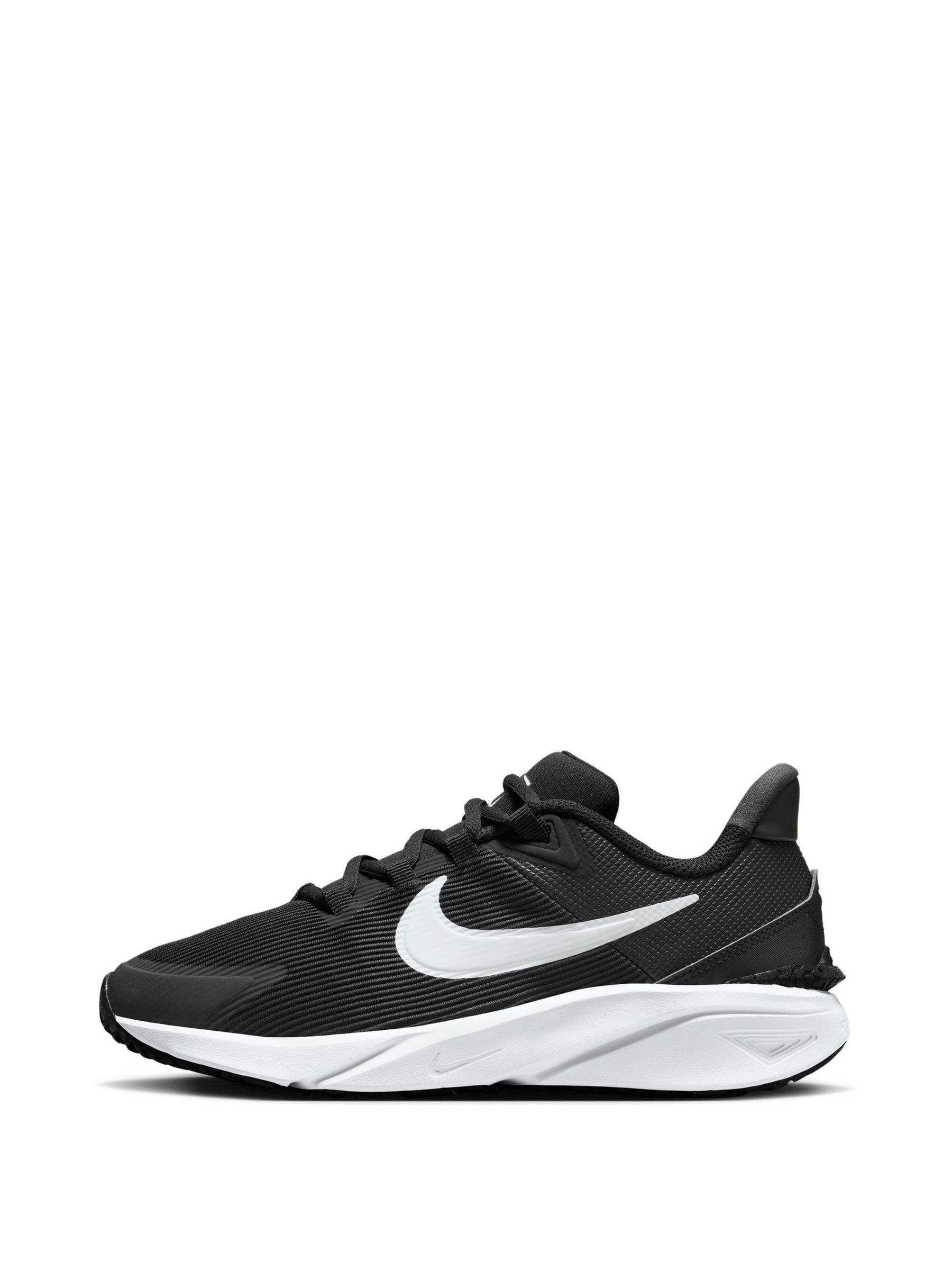 Buy Nike Black White Youth Star Runner 4 Trainers from the Next UK online shop